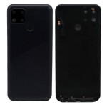 Back Panel Cover For Realme C12 Black - Maxbhi Com