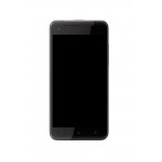 Lcd Frame Middle Chassis For Htc Deluxe Black By - Maxbhi Com
