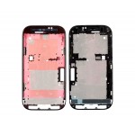 Lcd Frame Middle Chassis For Htc Desire Sv T326e White By - Maxbhi Com