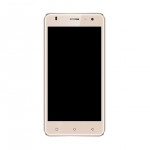 LCD Frame Middle Chassis for Intex Aqua S3 Champagne