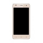 Lcd Frame Middle Chassis For Intex Aqua S3 Champagne By - Maxbhi Com