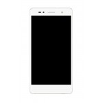 Lcd Frame Middle Chassis For Lava Z10 3gb Ram White By - Maxbhi Com