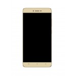 Lcd Frame Middle Chassis For Qmobile Noir Z12 Gold By - Maxbhi Com