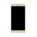 Lcd Frame Middle Chassis For Qmobile Noir Z12 Gold By - Maxbhi Com