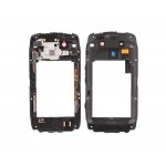 Lcd Frame Middle Chassis For Blackberry Torch 9860 Black By - Maxbhi Com