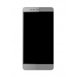Lcd Frame Middle Chassis For Intex Aqua Music Grey By - Maxbhi Com