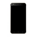 Lcd Frame Middle Chassis For Karbonn K9 Viraat Gold By - Maxbhi Com