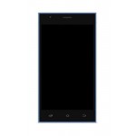 Lcd Frame Middle Chassis For Spice Xlife M5q Plus Black By - Maxbhi Com