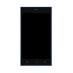 Lcd Frame Middle Chassis For Spice Xlife M5q Plus Black By - Maxbhi Com