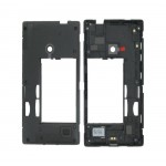 Lcd Frame Middle Chassis For Nokia Lumia 525 Blue By - Maxbhi Com
