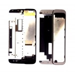 Lcd Frame Middle Chassis For Htc Desire Z Black By - Maxbhi Com