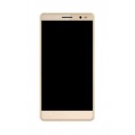 Lcd Frame Middle Chassis For Intex Aqua Power Hd 4g Champagne By - Maxbhi Com