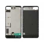 Lcd Frame Middle Chassis For Nokia Lumia 630 Dual Sim Rm978 Black By - Maxbhi Com