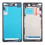 Lcd Frame Middle Chassis For Sony Xperia Z2 D6502 Black By - Maxbhi Com