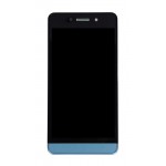 Lcd Frame Middle Chassis For Spice K601 Blue By - Maxbhi Com