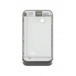 Lcd Frame Middle Chassis For Sony Xperia Tipo Dual St21a2 Black By - Maxbhi Com
