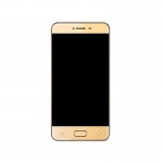 LCD Frame Middle Chassis for Celkon Diamond U 4G Champagne