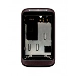 Lcd Frame Middle Chassis For Htc Wildfire S A510e G13 Lilac By - Maxbhi Com