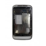 Lcd Frame Middle Chassis For Htc Wildfire S A510e G13 Silver By - Maxbhi Com