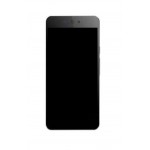 Lcd Frame Middle Chassis For Micromax Canvas Selfie Lens Q345 White By - Maxbhi Com
