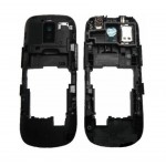 Lcd Frame Middle Chassis For Nokia Asha 202 Black By - Maxbhi Com