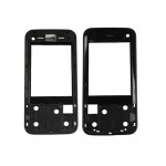 Lcd Frame Middle Chassis For Nokia N81 Black By - Maxbhi Com