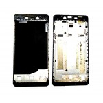 Lcd Frame Middle Chassis For Coolpad Sky 3 Black By - Maxbhi Com