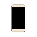 Lcd Frame Middle Chassis For Intex Aqua Life Iii Black By - Maxbhi Com