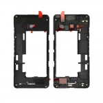 Lcd Frame Middle Chassis For Microsoft Lumia 640 Black By - Maxbhi Com