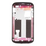 Lcd Frame Middle Chassis For Htc Desire V T328w Black By - Maxbhi Com