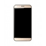 Lcd Frame Middle Chassis For Intex Aqua Turbo 4g Champagne By - Maxbhi Com