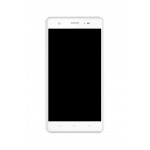 Lcd Frame Middle Chassis For Lava Iris 820 White By - Maxbhi Com