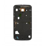 Lcd Frame Middle Chassis For Motorola Moto E Dual Sim 2nd Gen Black By - Maxbhi Com