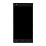 Lcd Frame Middle Chassis For Xolo Era 3 Black By - Maxbhi Com