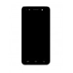 Lcd Frame Middle Chassis For Karbonn Machone Titanium S310 Black By - Maxbhi Com