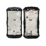 Lcd Frame Middle Chassis For Doogee S60 Silver By - Maxbhi Com