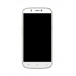 Lcd Frame Middle Chassis For Micromax A300 Canvas Gold Black By - Maxbhi Com