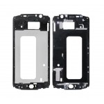 Lcd Frame Middle Chassis For Samsung Galaxy S6 Dual Sim 32gb White By - Maxbhi Com