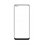 Replacement Front Glass For Oppo Reno 4 Black By - Maxbhi Com