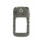 Lcd Frame Middle Chassis For Samsung Chat 335 Black By - Maxbhi Com