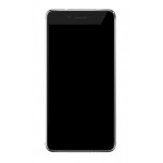 Lcd Frame Middle Chassis For Intex Aqua Freedom Black By - Maxbhi Com