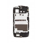 Lcd Frame Middle Chassis For Nokia Lumia 710 White Fuchsia By - Maxbhi Com
