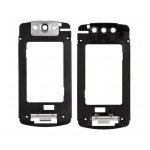Lcd Frame Middle Chassis For Blackberry Pearl Flip 8230 White By - Maxbhi Com