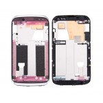Lcd Frame Middle Chassis For Htc Desire X Black By - Maxbhi Com
