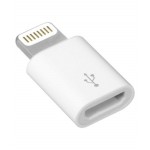 Micro Usb Adapter For Apple Ipad 5 Air White - Maxbhi Com
