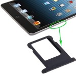 Sim Tray For Apple iPad mini - Black