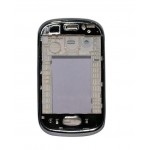 Lcd Frame Middle Chassis For Samsung Rex 70 S3800 With Single Sim Blue By - Maxbhi Com
