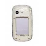Lcd Frame Middle Chassis For Samsung Rex 70 S3802 White By - Maxbhi Com