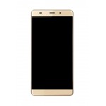 Lcd Frame Middle Chassis For Qmobile M350 Pro Gold By - Maxbhi Com
