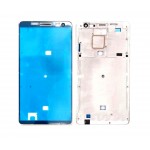Lcd Frame Middle Chassis For Lenovo S856 Silver By - Maxbhi Com